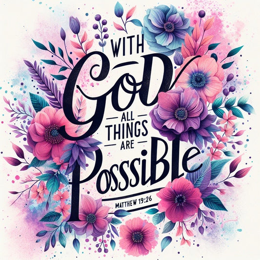 With God All Things Are Possible Hoodie