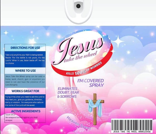 20 oz Jesus Aerosole Spray tumbler