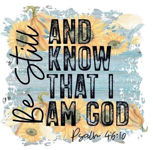 20 oz Be Still Tumbler