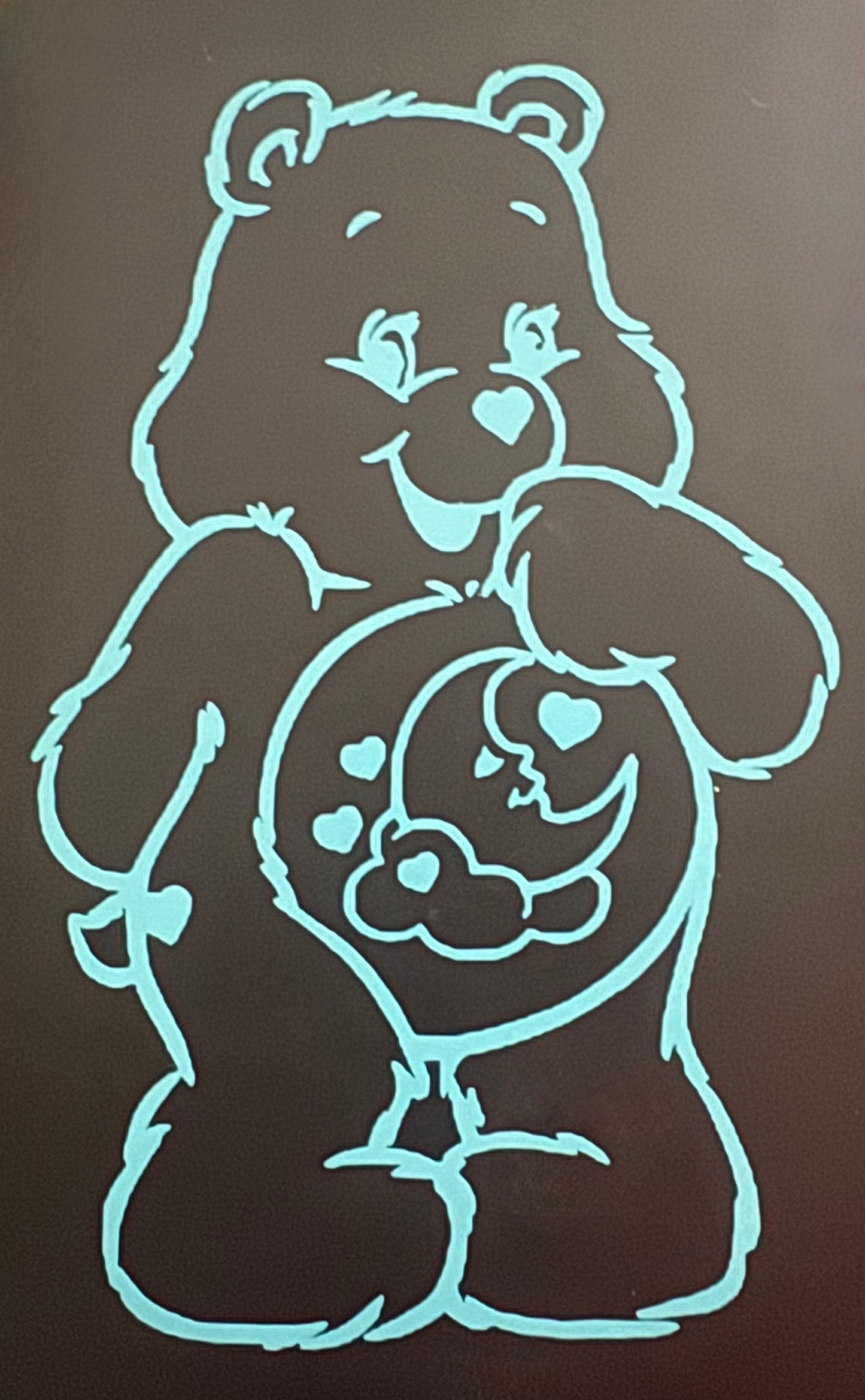 Carebear Vinyl Decal (Bedtime Bear)