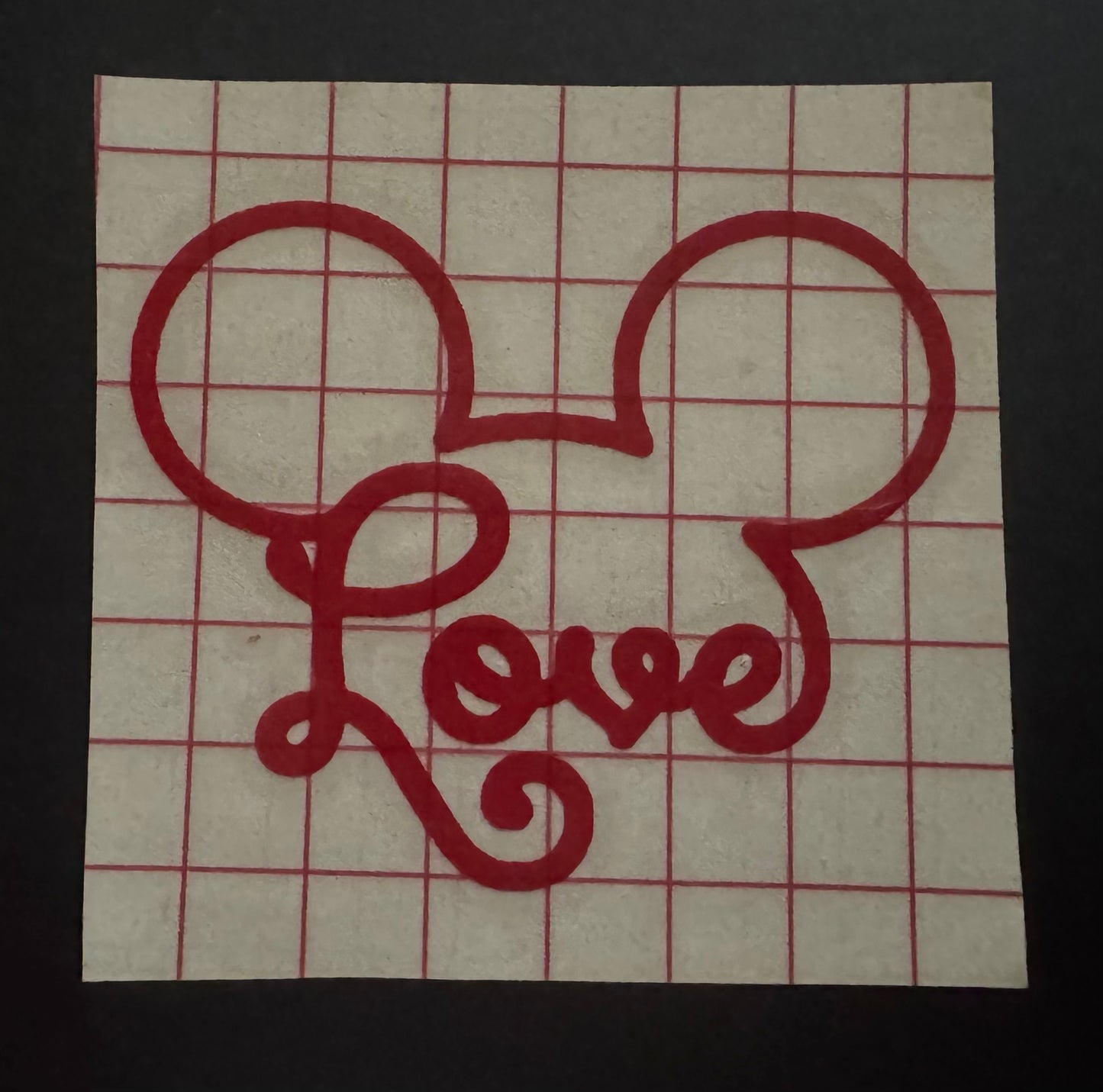 Mickey Mouse Inspired Vinyl Decal