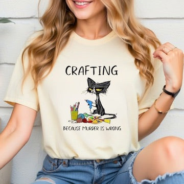 Crafting Because.... Tshirt